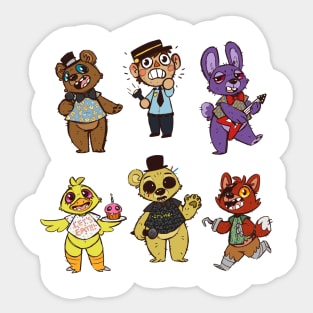 FNAF crossing Sticker